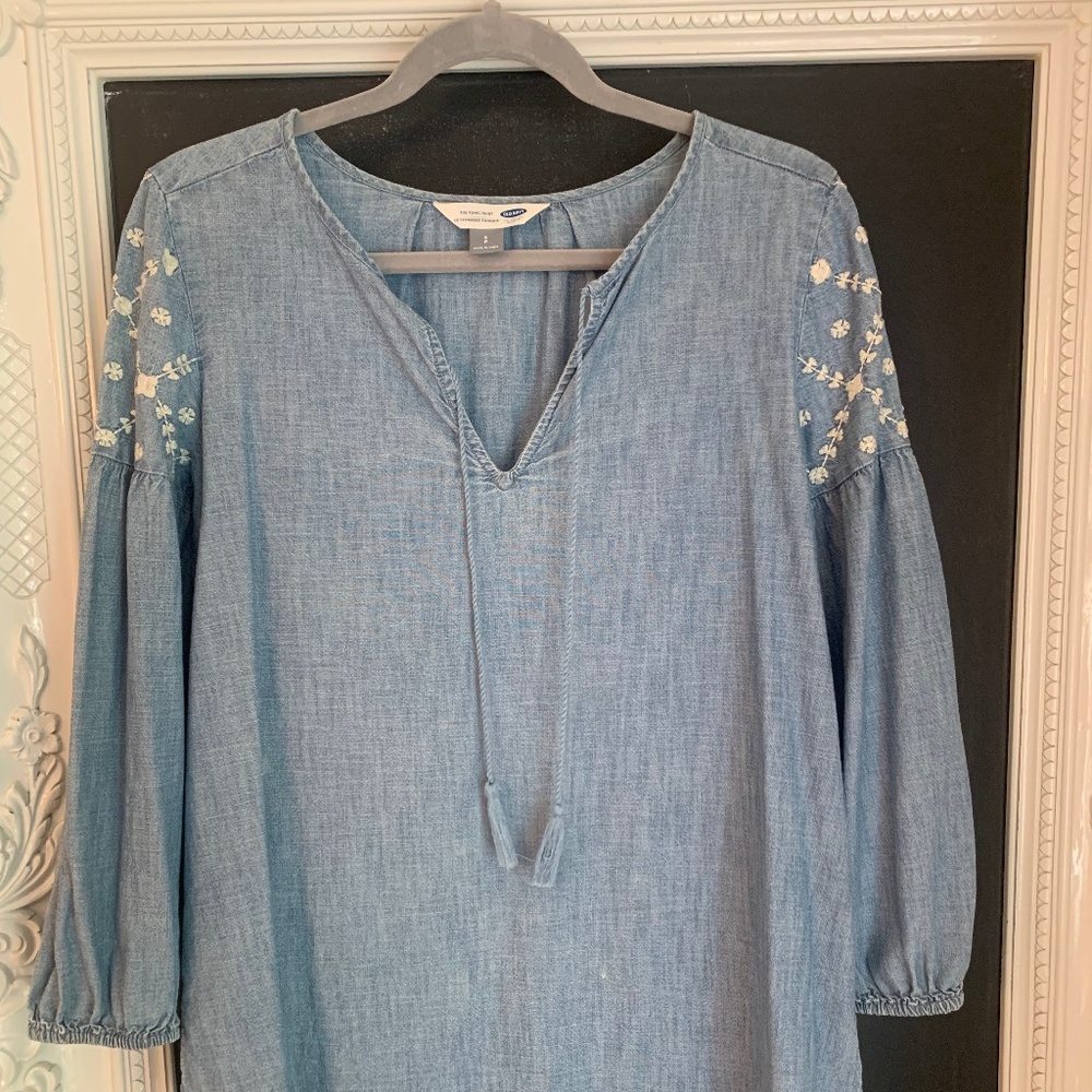 Old Navy Chambray Tunic Size S